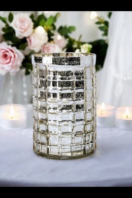 SILVER MERCURY VASE [7557053]